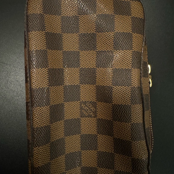 Louis Vuitton Geronimos Waist/Bum Bag Damier Canvas w/Red Interior - Picture 2 of 7